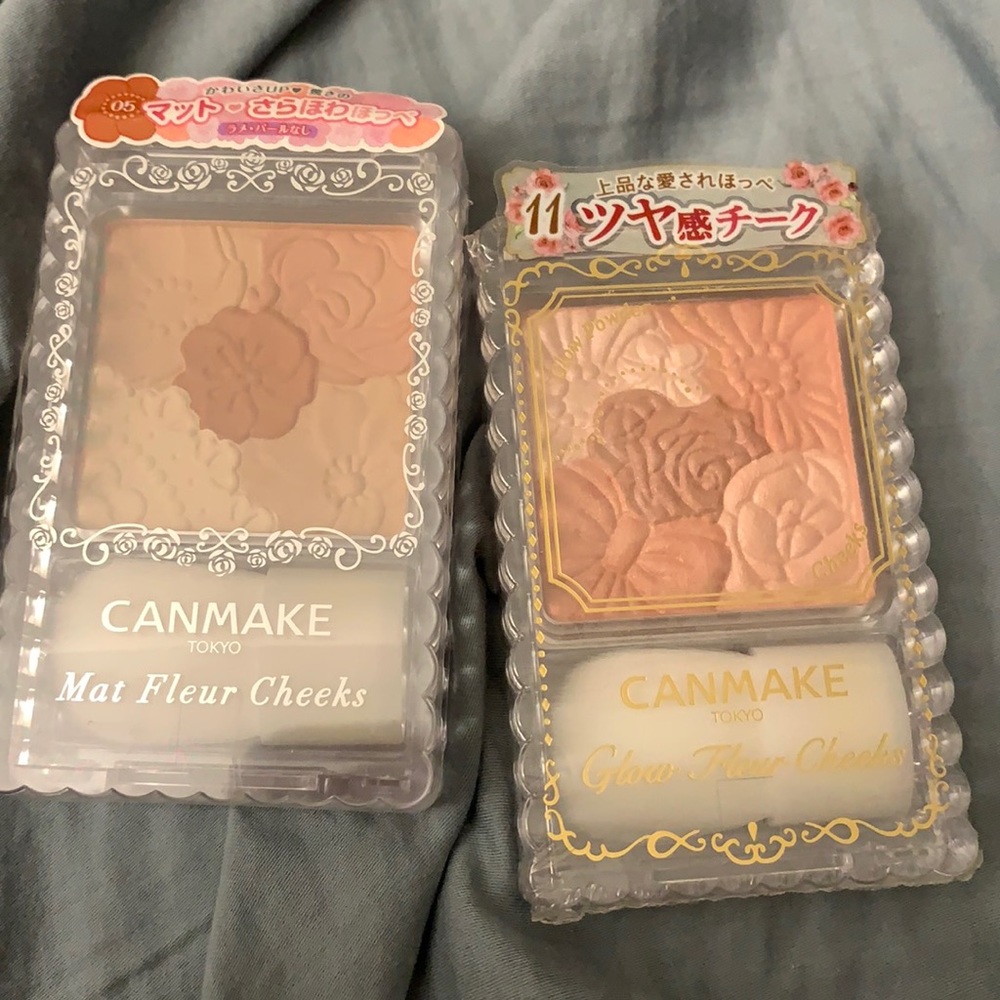 Canmake color cheeks blushes
